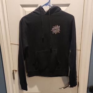 Santa Cruz Black Skate Hoodie